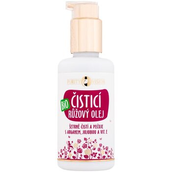 Bio Ružový čistiaci olej s arganom, jojobou a vitamínom E